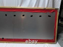 Large Framed Coca-Cola Cloth Sign 51.5 × 21.5
