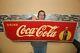 Large Vintage 1946 Drink Coca Cola Soda Pop 54 Sign
