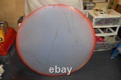 Large Vintage Heavy Metal Coke Coca Cola Sign 45.5 HTF GUC