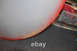 Large Vintage Heavy Metal Coke Coca Cola Sign 45.5 HTF GUC