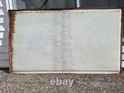 Large Vintage SST Coca-Cola Sign 32 x 56 Inches Made In USA