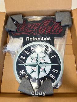 MARINERS Coca Cola Light Up LED Sign BRAND NEW 23x20