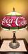 MAY SALE! RARE! NEW Coca Cola Real Stained Glass Lamp NOB! COLLECTIBLE MINT