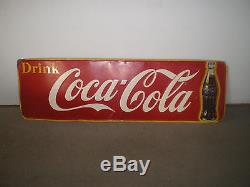 Metal Drink Coca Cola Sign 57 X 17