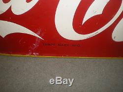 Metal Drink Coca Cola Sign 57 X 17