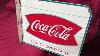 MID 1900 S 2 Sided Coca Cola Coke Flange Sign By The Mantiques Network