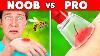 Minecraft Noob Vs Pro Life Hacks Challenge Cursed Amazon Products Vs Back To School Pranks