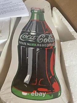 NIB Vintage Coca Cola Downrod Fan 4 Blade Ceiling Fan Sportscast (open Box)