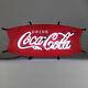 Neon Sign Coca Cola Fishtail wall lamp soda pop Fountain Vendo 72 81 machine 44