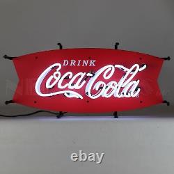 Neonetics 5SMLCC Coca-Cola Fishtail Junior Neon Sign Neon Light Sign 24 by 11