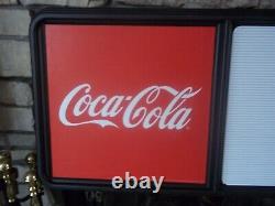 New! 3ft Coca-Cola Menu Board Sign with3 sets of Coke Letters, Numbers & Symbols