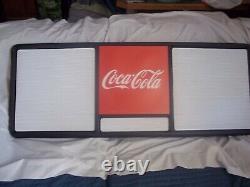 New! 4ft Coca-Cola Menu Board with2 sets of coke letters & numbers & symbols