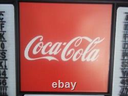 New! 4ft Coca-Cola Menu Board with2 sets of coke letters & numbers & symbols