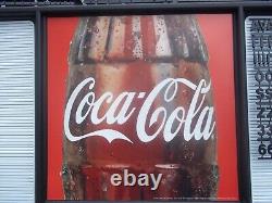 New! 4ft Coca-Cola Menu Board with2 sets of coke letters & numbers & symbols