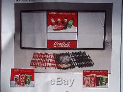 New! 4ft Coca-Cola Menu Board with6 sets of letters & numbers