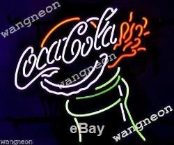 New COKE COLA Soda Drink PUB DISPLAY Beer Bar Neon Light Sign FAST FREE SHIP
