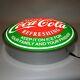 New Drink Coca Cola Delicious Refreshing LIGHT UP 15 Coke advertising sign