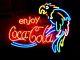 New ENJOY Coca Cola Soft Drink Neon Light Sign 18x14
