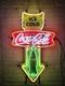 New Ice Cold Drink Coca Cola Arrow Light Neon Sign 24 With HD Vivid Printing