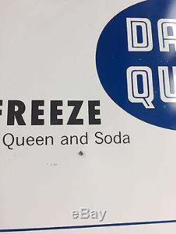 New Old Stock Dairy Queen Coca Cola Cup Sign
