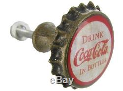 New Vintage Style Retro Coca Cola Antique Brass Cast Iron Drawer Pull Knob