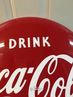 Nice 24 Coca Cola Advertising Sign Button