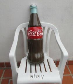 Nice Repro 3d Giant Half Coca Cola Bottle, Wall Half Bottle Adv. Fiberglass