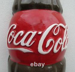 Nice Repro 3d Giant Half Coca Cola Bottle, Wall Half Bottle Adv. Fiberglass