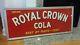 No Reserve Embossed. 52x22. Vintage1946 Royal Crown Cola Nehi Coca Sign