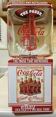 Northwestern Coca Cola Coke Coin Gumball Candy Peanut Vending Machine / Sign