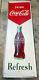 OEM Coca Cola Tin sign Snyder Coke Drug Store 18x 54 Pepsi Button Great Cond 164