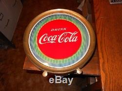 ORIGINAL 1960's SODA SHOP COCA COLA Countertop Sign In Original Mfg. Box