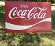ORIGINAL Vintage Large 66x44 Enjoy Coca Cola Sign Outdoor Sign