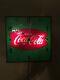 ORIGINAL vintage COCA-COLA FISHTAIL PAM WALL CLOCK 50s SODA- SIGN