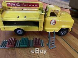 Old Buddy L Coca Cola Sign Delivery Truck Coke