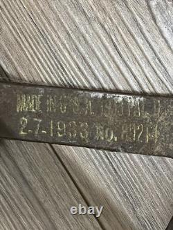 Old Coca Cola Bottle Rack Holder Metal Advertising Sign Topper