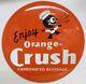 Orange Crush 18 Round Coca-Cola Button