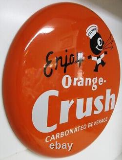 Orange Crush 18 Round Coca-Cola Button