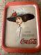 Original 1909 Coca-Cola Hamilton King The Coca-Cola Girl Soda Tray
