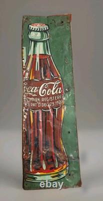 Original 1932 Coca-Cola Tin Sign