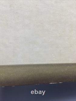 Original 1943 Coca-Cola WW 2 Boeing B-17 U. S. Army Long Range Bomber Sign RARE