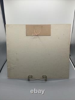 Original 1943 Coca-Cola WW 2 Boeing B-17 U. S. Army Long Range Bomber Sign RARE