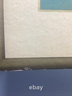 Original 1943 Coca-Cola WW 2 Douglas SBD Navy Dive Bomber Advertising Sign