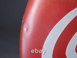 Original 1956 Coca-Cola Painted Tin 24 Button Soda Pop Advertising Sign