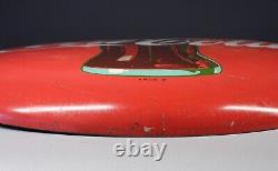 Original 1956 Coca-Cola Painted Tin 24 Button Soda Pop Advertising Sign