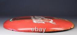 Original 1956 Coca-Cola Painted Tin 24 Button Soda Pop Advertising Sign