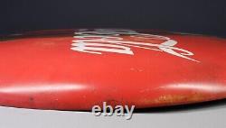 Original 1956 Coca-Cola Painted Tin 24 Button Soda Pop Advertising Sign
