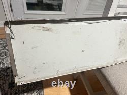 Original 1965 Enjoy Coca-Cola Sign 10.25 x 47 Soda