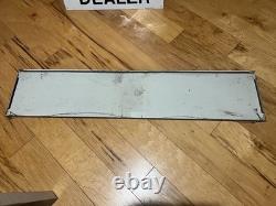 Original 1965 Enjoy Coca-Cola Sign 10.25 x 47 Soda