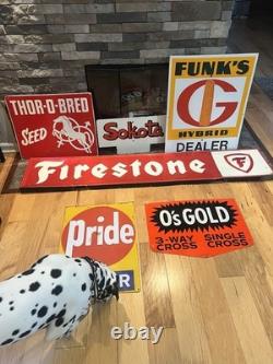 Original 1965 Enjoy Coca-Cola Sign 10.25 x 47 Soda